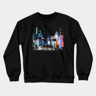 Mega City Lights Crewneck Sweatshirt